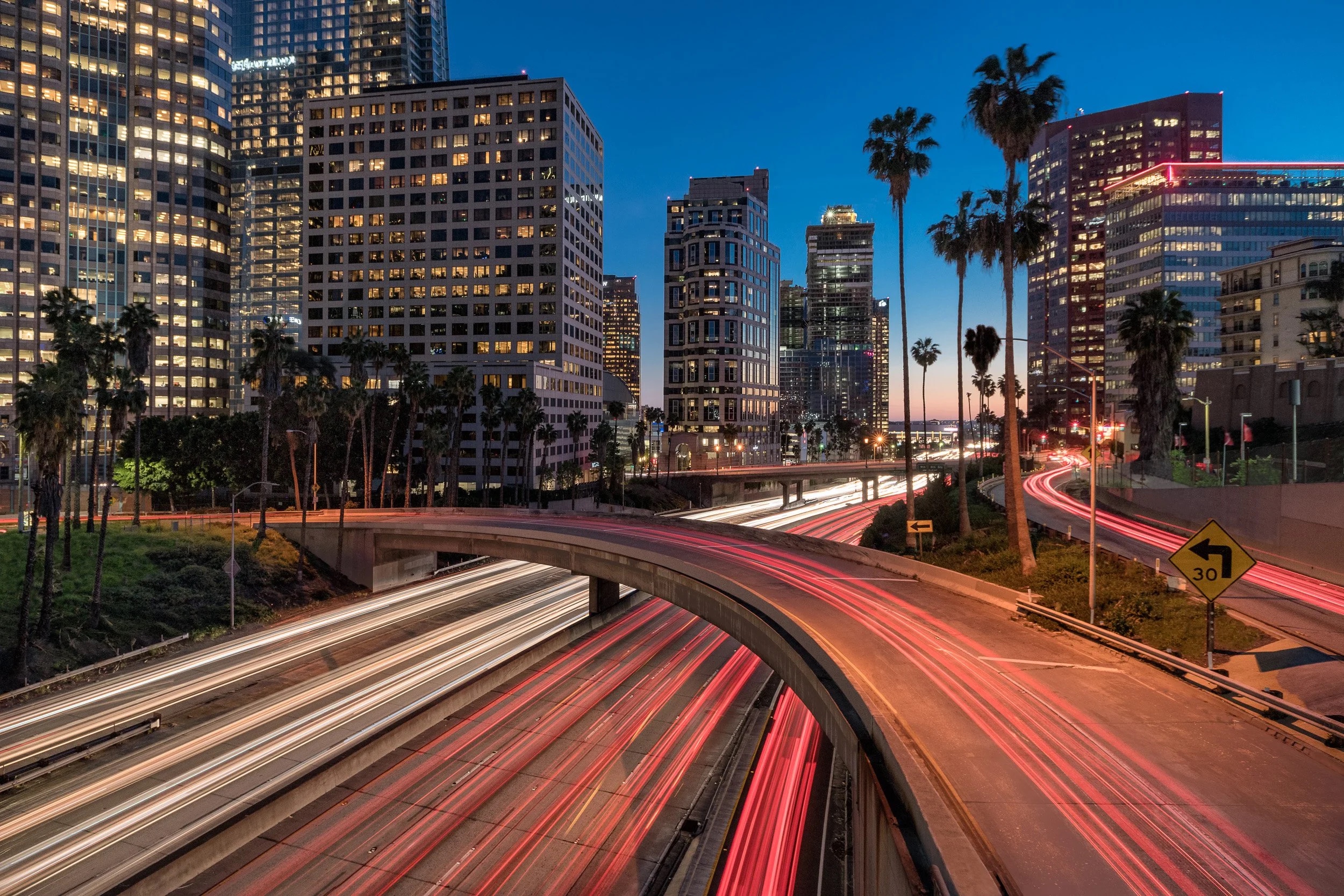 LA Streams, a limited edition fine art photograph by Tom Haberman for TomsWorldCollection