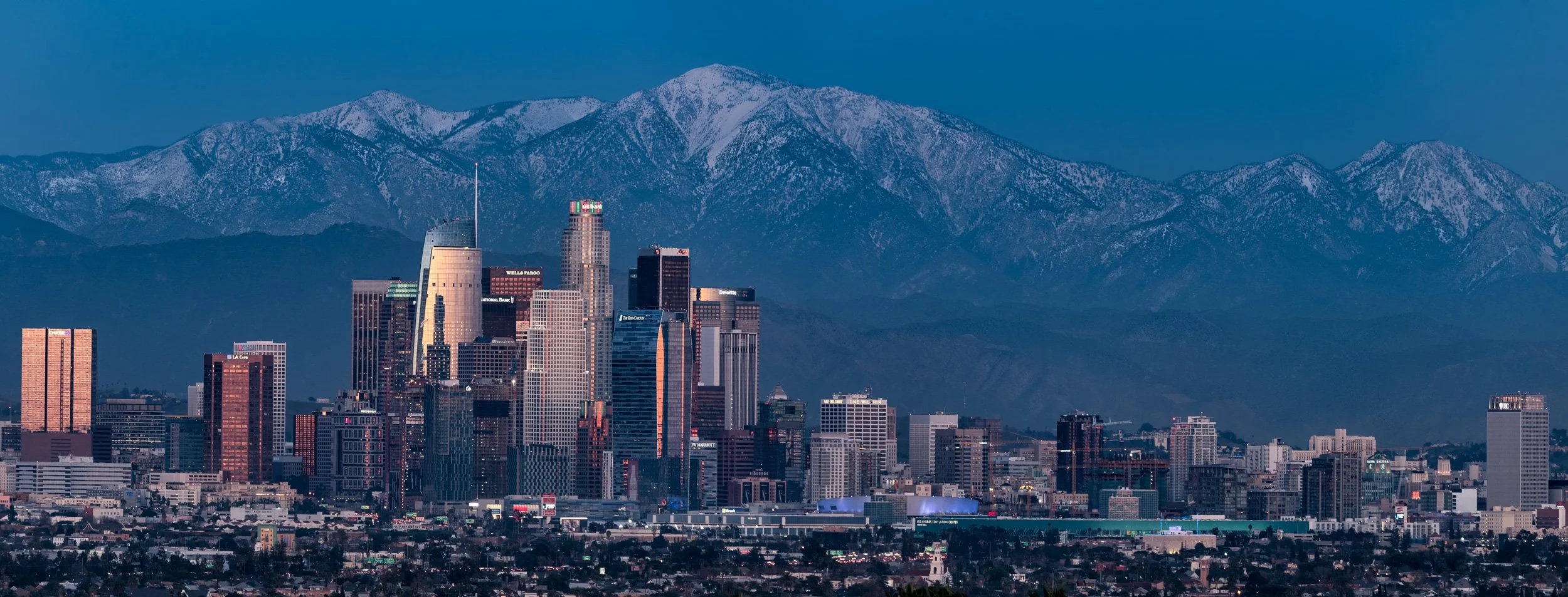 LA Twilight, a limited edition fine art photograph by Tom Haberman for TomsWorldCollection